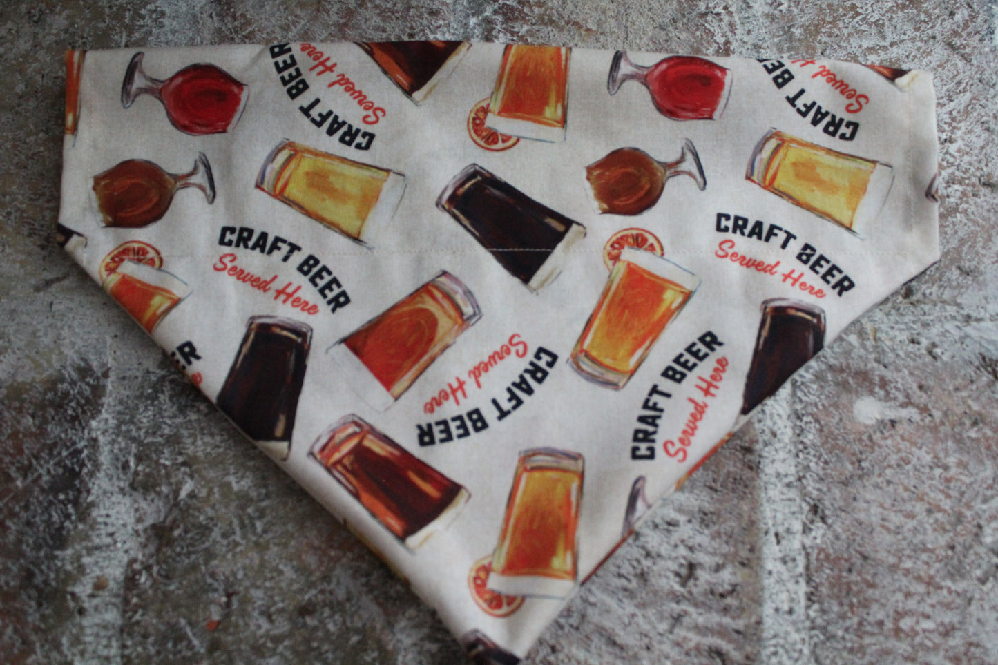 Craft Beer Dog Bandana