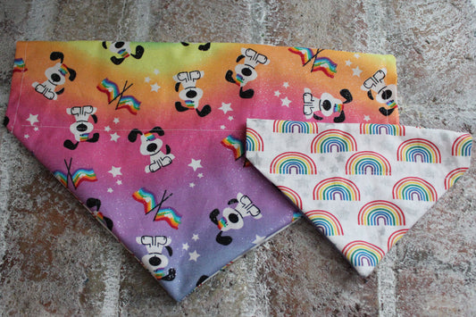 Reversible Pride Dog Bandana
