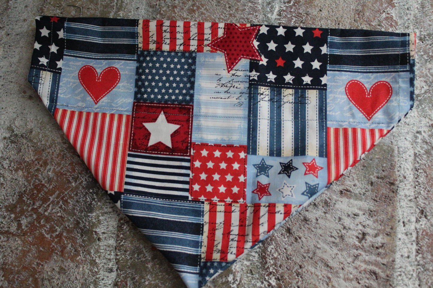 Patch Fourth of July Dog Bandana