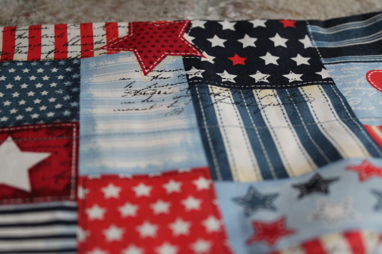 Patch Fourth of July Dog Bandana