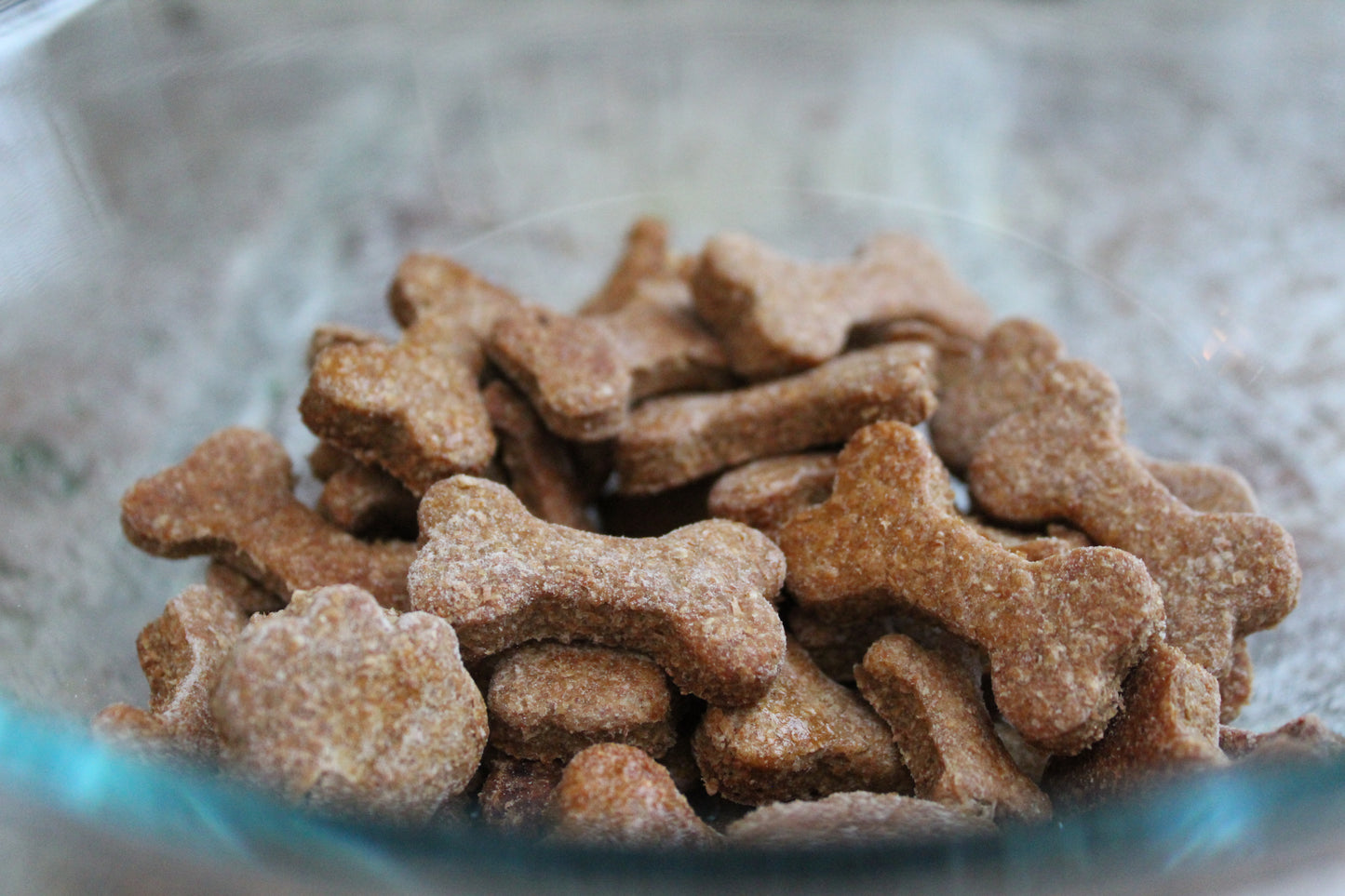 Peanut Butter and Banana Dog Biscuits Small