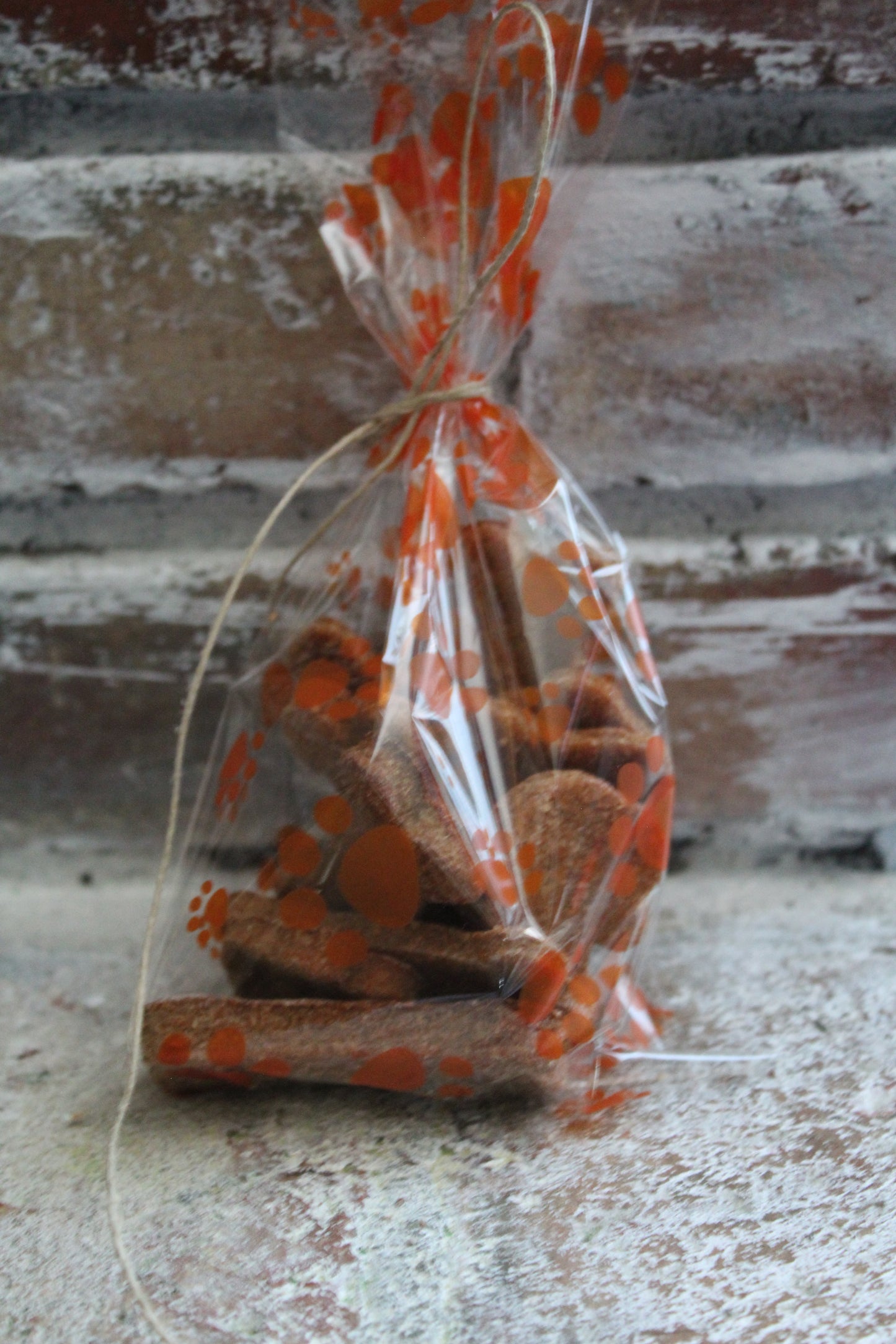 Peanut Butter and Banana Dog Biscuits Large