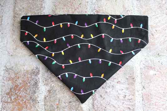 Christmas Lights Dog Bandana